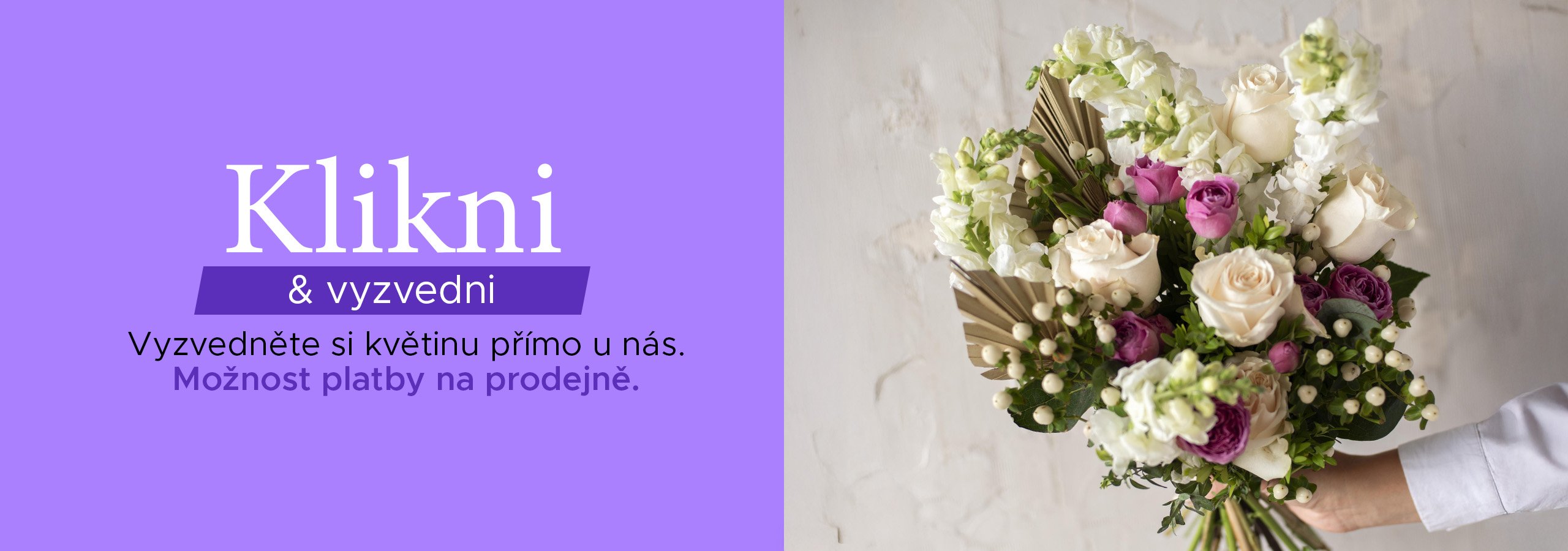Květiny Žaludková | Klikni a vyzvedni